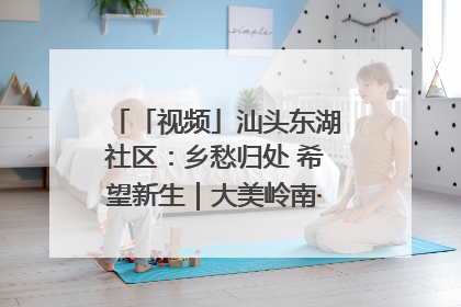 「视频」汕头东湖社区：乡愁归处 希望新生｜大美岭南·百村焕新记
