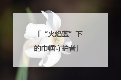 “火焰蓝”下的巾帼守护者
