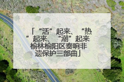 “活”起来、“热”起来、“潮”起来 榆林榆阳区奏响非遗保护三部曲