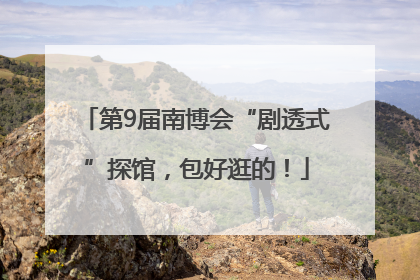 第9届南博会“剧透式”探馆，包好逛的！