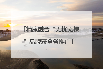 精康融合“无忧无棣”品牌获全省推广