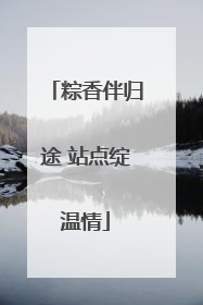 粽香伴归途 站点绽温情