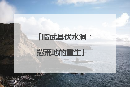 临武县伏水洞：撂荒地的重生