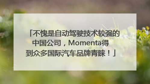 不愧是自动驾驶技术较强的中国公司，Momenta得到众多国际汽车品牌青睐！