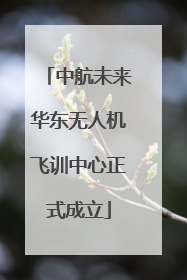 中航未来华东无人机飞训中心正式成立