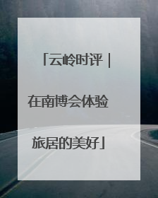 云岭时评｜在南博会体验旅居的美好