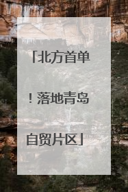 北方首单！落地青岛自贸片区