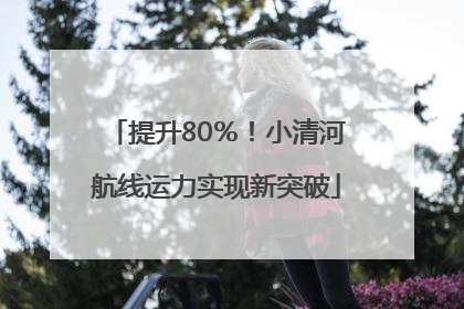 提升80％！小清河航线运力实现新突破