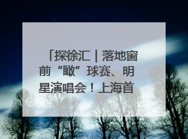 探徐汇｜落地窗前“瞰”球赛、明星演唱会！上海首家体育特色高端酒店亮相