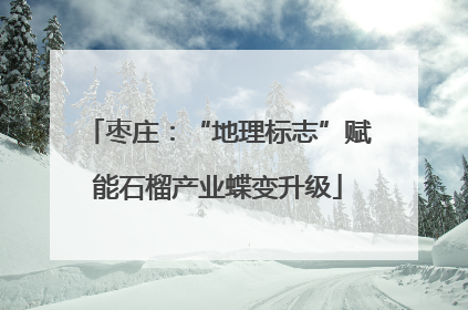 枣庄：“地理标志”赋能石榴产业蝶变升级