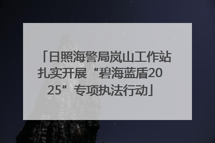 日照海警局岚山工作站扎实开展“碧海蓝盾2025”专项执法行动