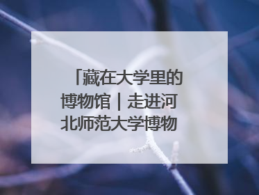 藏在大学里的博物馆｜走进河北师范大学博物馆天地科学馆：在校园里赴一场“宇宙之约”