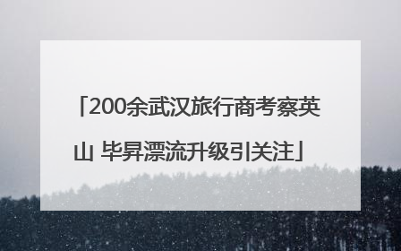 200余武汉旅行商考察英山 毕昇漂流升级引关注